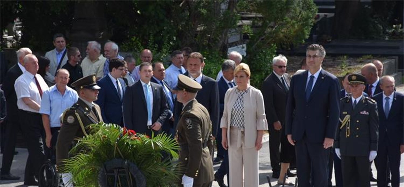 Plenković: Današnji dan bio je slijed želja hrvatskog naroda i realizacija političke volje prvog hrvatskog predsjednika 